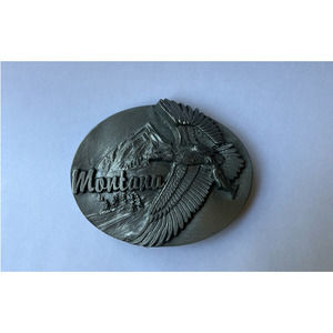 Montana State Belt Buckle